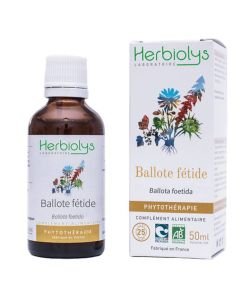 Extrait de plante fraîche - Ballote fétide BIO - Ballota foetida BIO, 50 ml